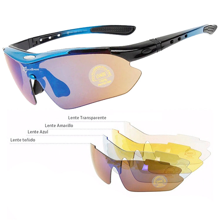 Gafas Polarizadas Rockbros 5 lentes