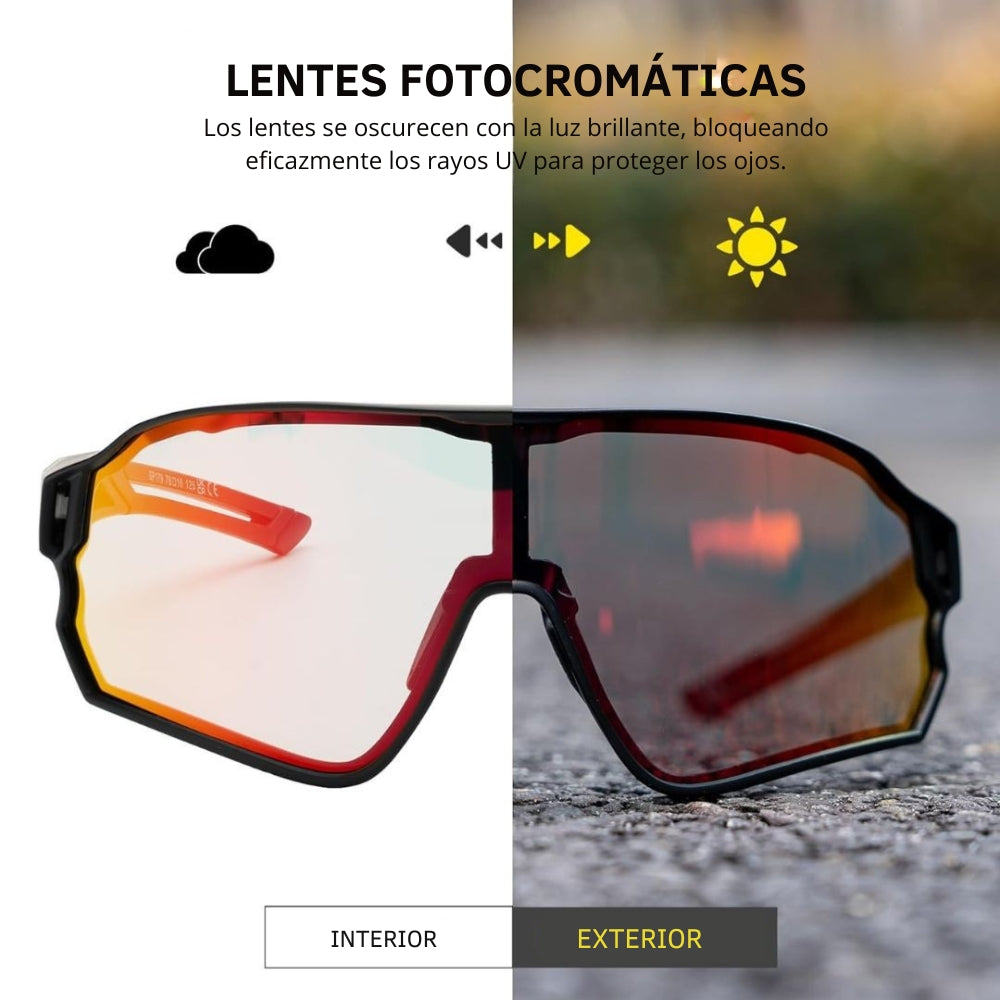 Gafas Fotocromáticas TR90 con filtro UV400