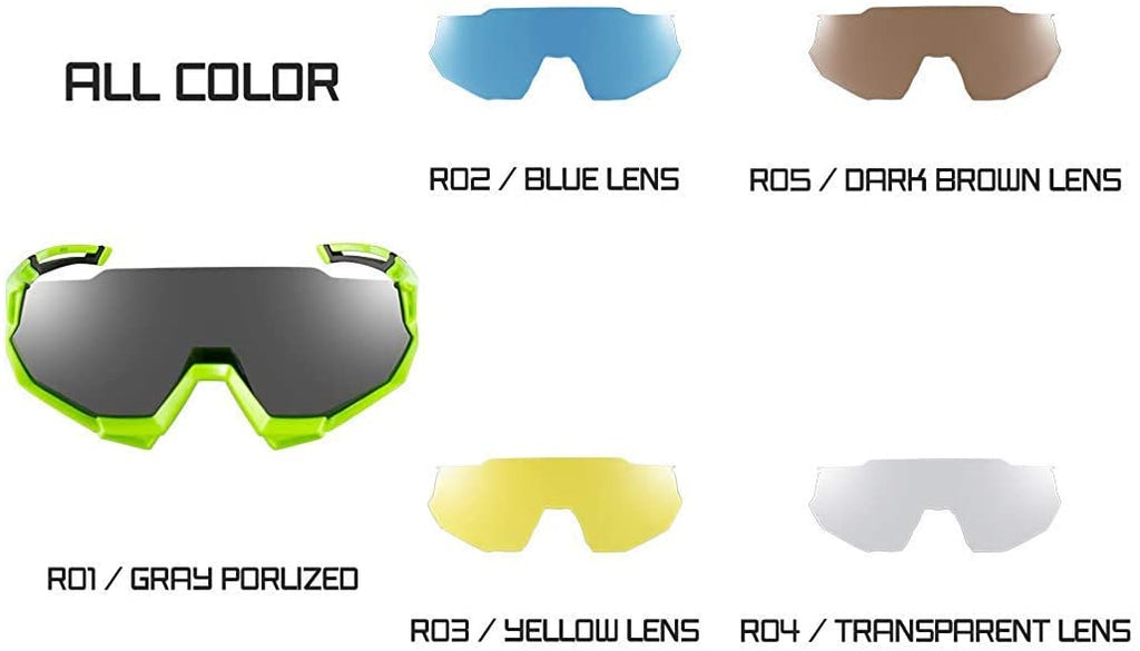 Gafas Rockbros 5 Lentes Polarizadas