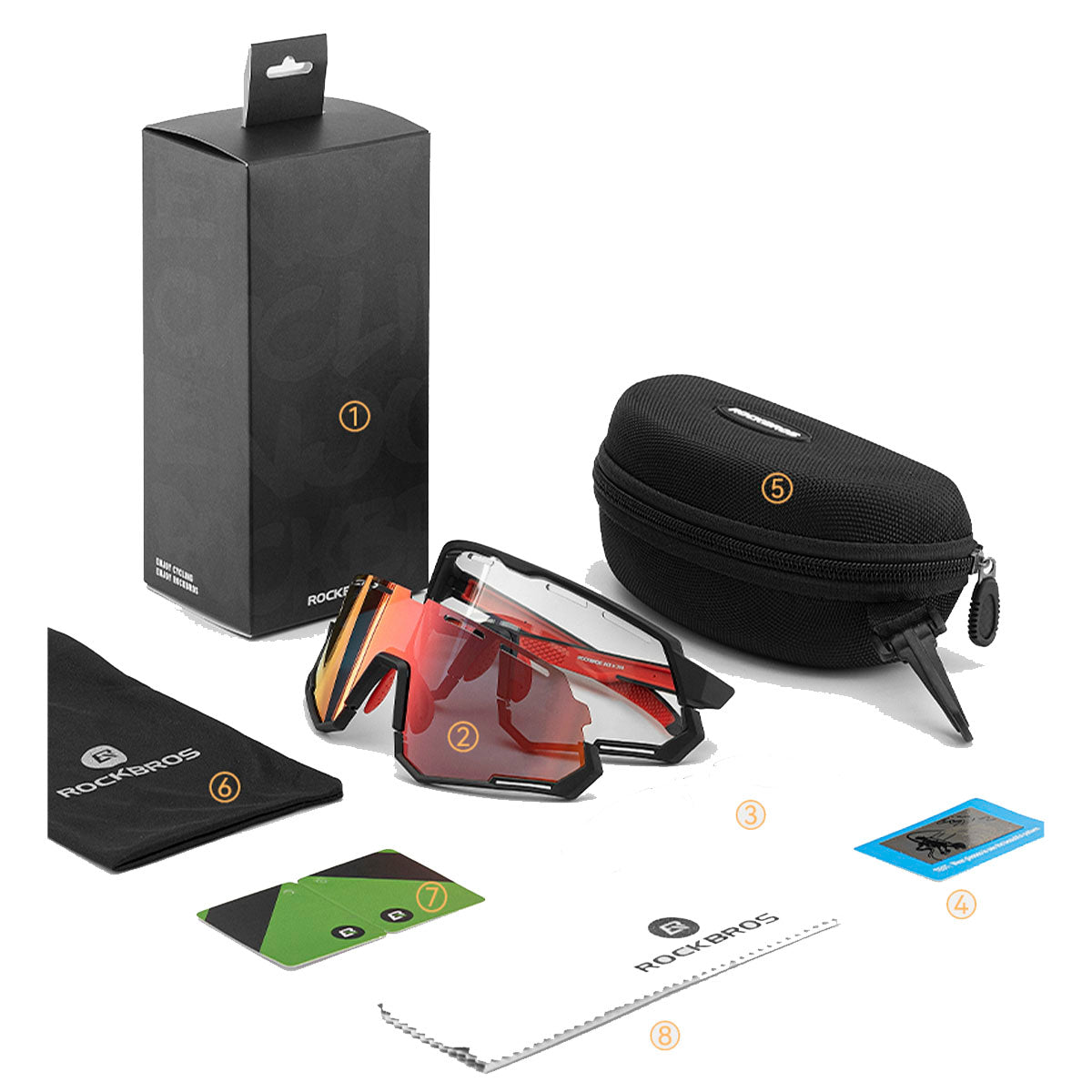 Gafas Fotocromáticas + Polarizadas 2 en 1 🚴‍♂️ Lentes Intercambiables